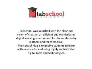 ERP Solution | Learning Management Software | Tab School Inc Chandigarh