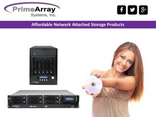 Rack Mount Network Attached Storage with High Storage & Capabilities