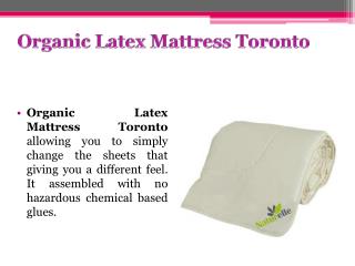 Best Organic Latex Mattress
