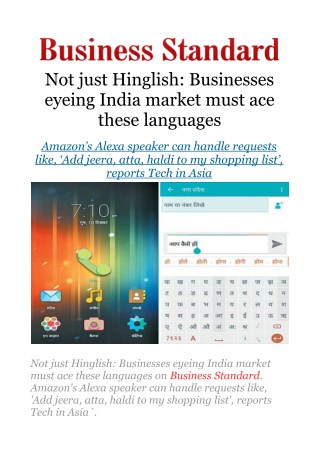 Not just Hinglish: Businesses eyeing India market must ace these languages