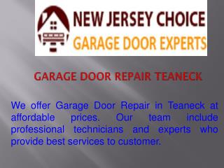 Garage Door Repair Teaneck