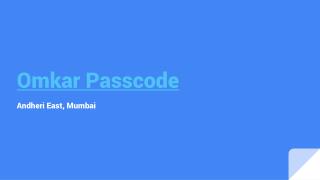 Omkar Passcode prices