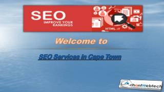 SEO Services in Cape Town Offers Site Rank Building Practices