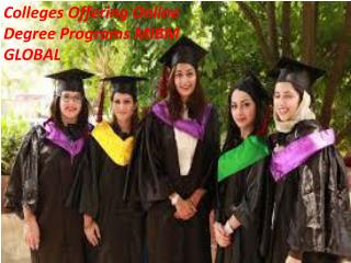 Colleges Offering Online Degree Programs Course in Information Technology MIBM GLOBAL