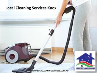 Local Cleaning Services Knox