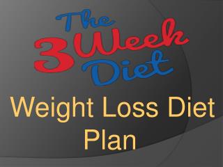 3-week diet and exercise plan