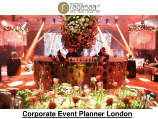 Corporate Event Planner London