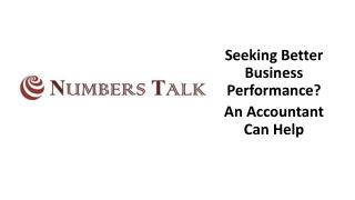 Seeking Better Business Performance? An Accountant Can Help