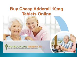 Buy Cheap Adderall 10mg Tablets Online