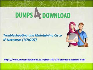 Free Cisco 300-135 Exam Demo Questions Answers