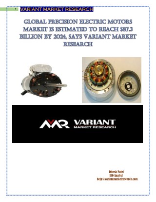 Precision Electric Motors Market