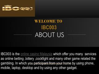 Online Casino Malaysia