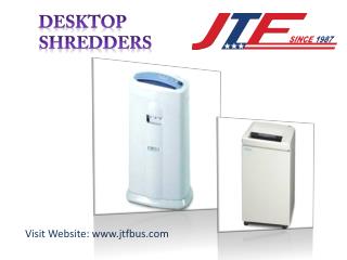 Buy Desktop Shredder: Shredders at Jtfbus.com