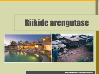 Riikide arengutase