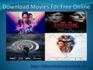 Download Movies For Free Online