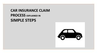 Car Insurance Claim Process Explained in Simple Steps