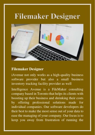 Filemaker Designer