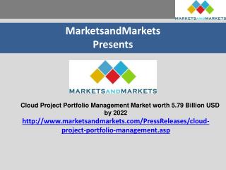 Cloud Project Portfolio Management Market