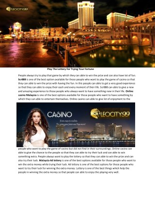 Online casino Malaysia