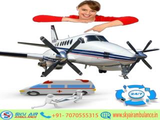 Avail India’s Best Sky Air Ambulance Service from Kolkata to Delhi Anytime