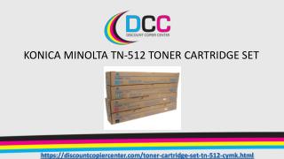 KONICA MINOLTA TN-512 TONER CARTRIDGE SET