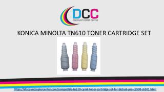 KONICA MINOLTA TN610 TONER CARTRIDGE Set