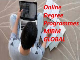 Online Degree Programmes are 2 year online