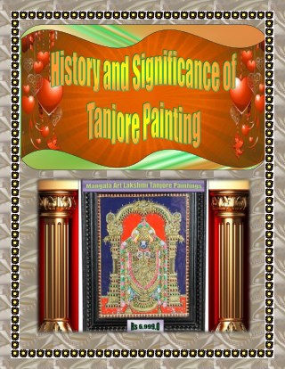 History and Significance of Tanjore Painting