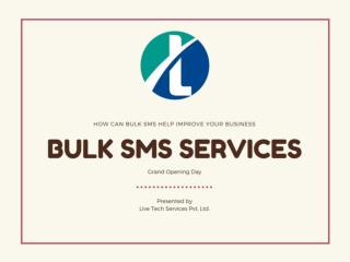 How can bulk SMS service help improve your business?