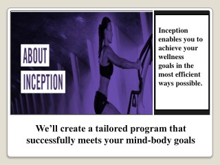 We’ll Create a Tailored Program That Successfully Meets Your Mind-Body Goals