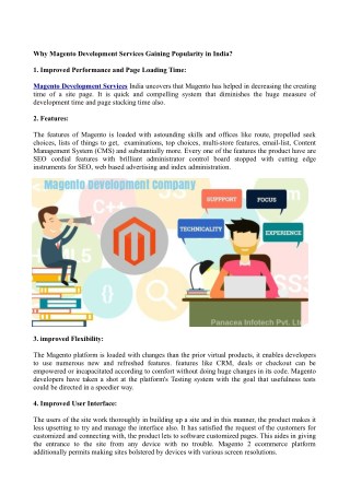 Why Magento Development Services Gaining Popularity in India?