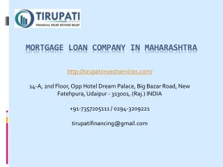 Mortgage Loan Company in Maharashtra