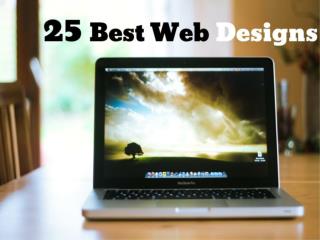 25 best web designs