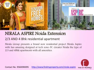 Nirala Aspire Sector 16 Noida Extension