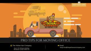 Pro Tips for Moving Office 