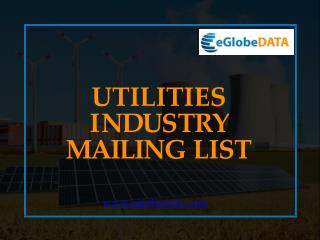 Utilities Industry Mailing List