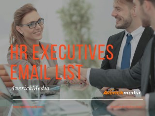 HR Executives Email List