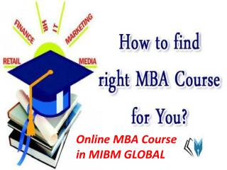 Online MBA Course in Human Resource Management