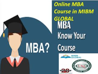 Online MBA Course in which is getting popular day by day