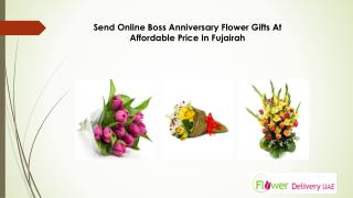 Send Online Boss Anniversary Flower Gifts At Affordable Price In Fujairah