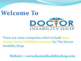 Own Occupation Doctor Disability Insurance