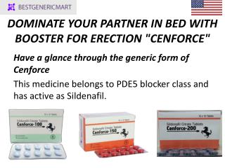 Cenforce 150, 200, 100 mg Sildenafil Citrate Tablets