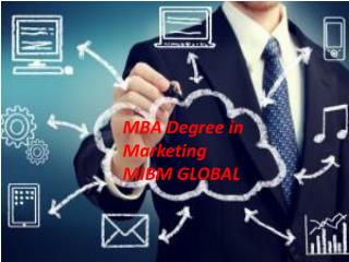 MBA Degree in Marketing Scopes and Challenges MBA degree