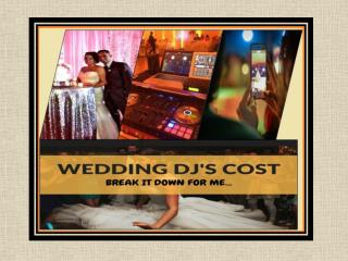 Affordable Wedding DJ Prices in Reno, Nevada