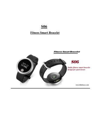 Smart Fitness Bracelet S06 - specification