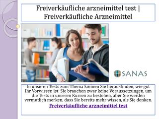 Freiverkäufliche arzneimittel test | Freiverkäufliche Arzneimittel