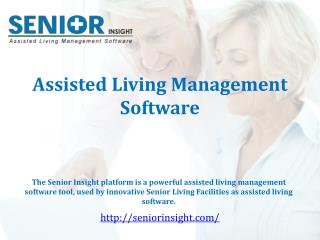 Assisted Living Management Software