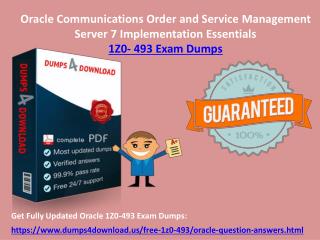 Download Valid Oracle 1Z0-493 Exam Questions - 1Z0-493 Dumps PDF