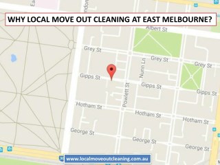 Why Local Move Out Cleaning At East Melbourne?