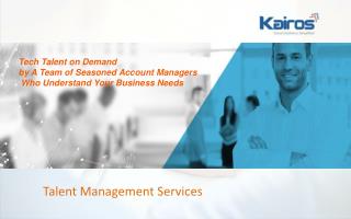 Talent Management Services - Kairostech